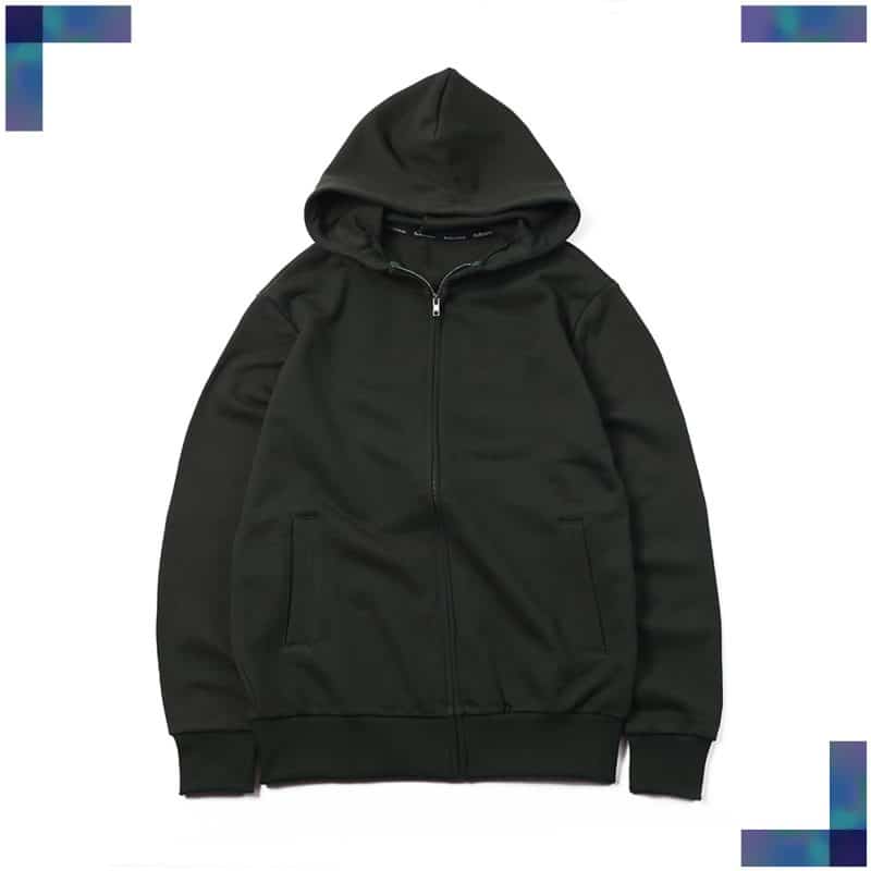 Plain black cheap gildan hoodie